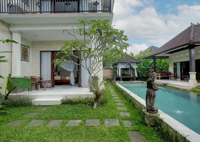 Queen Bisma Villa - 10 Min Walking To Ubud Center